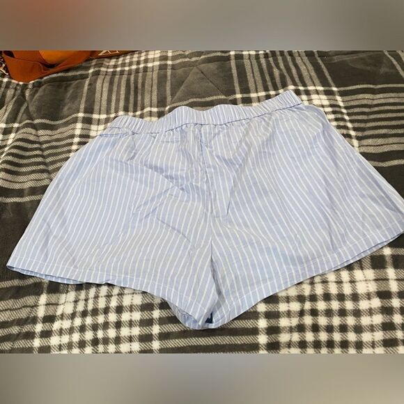 Stripe Poplin Shorts - Picture 7 of 7